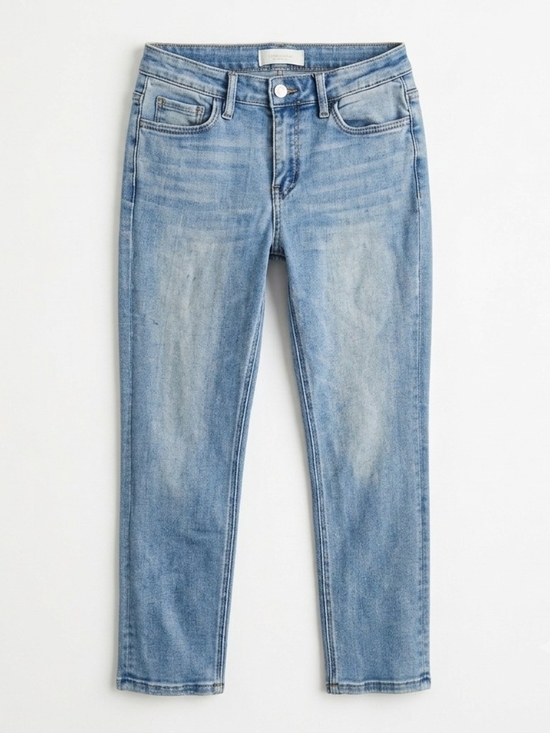 Velvet Denim - Velvet Light Blue Slim Straight Jeans for Women